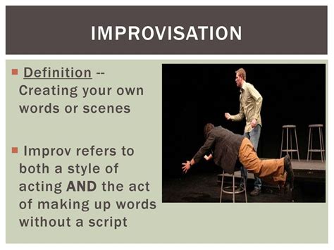 improvising definition.